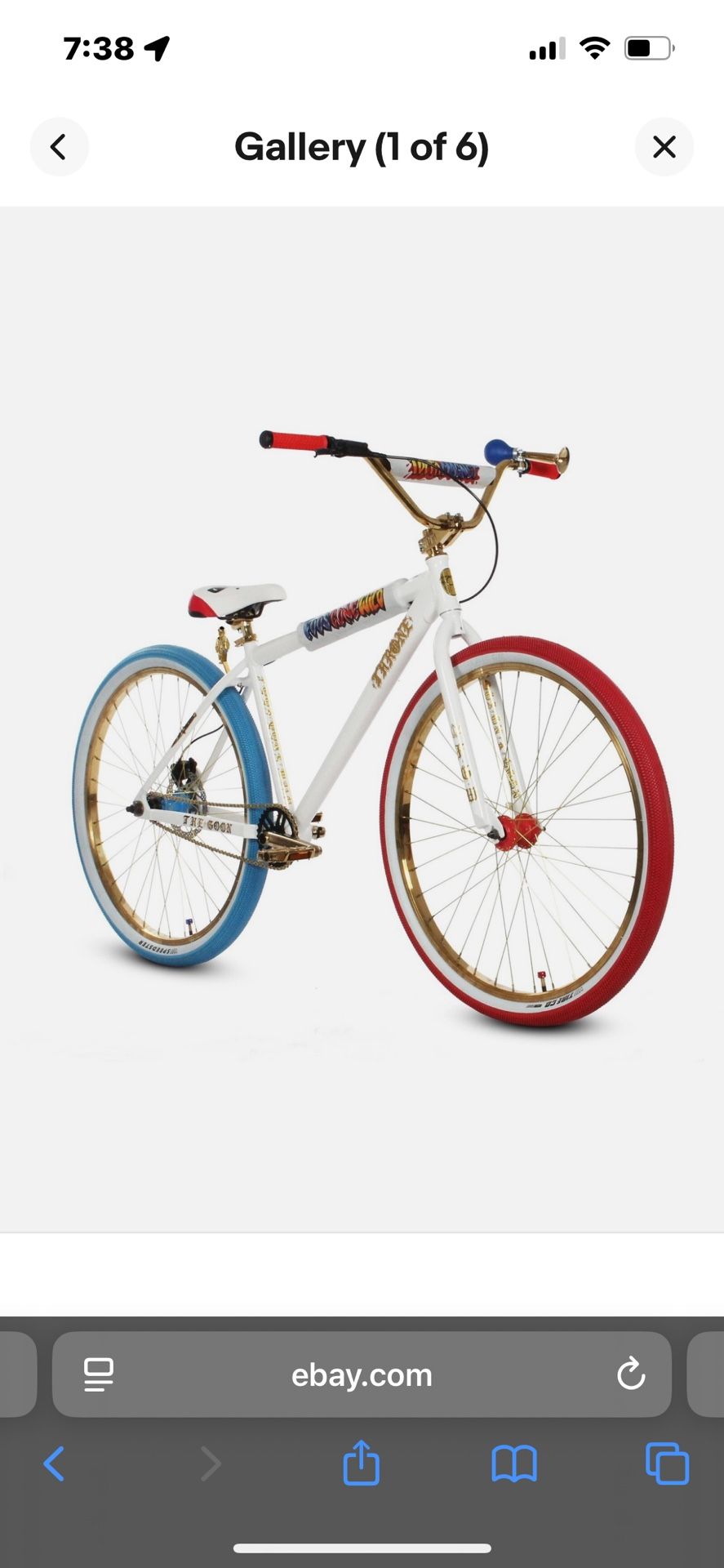 Throne Foos gone wild bike