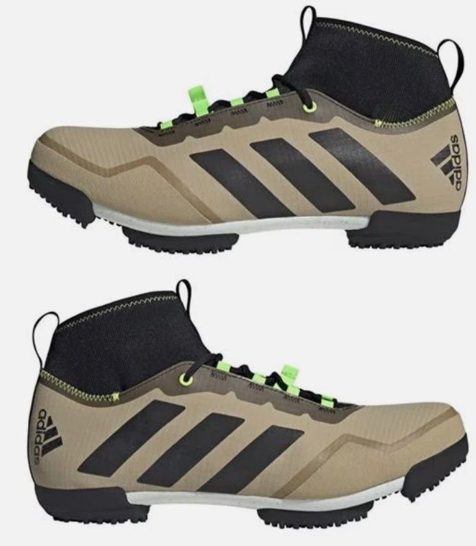 Adidas The Gravel Mens Size 9 US Cycling Shoe beige Tone/core Black - NEW