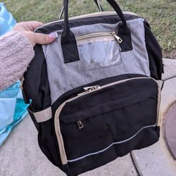 Baby Diaper Bag With Bassinet 