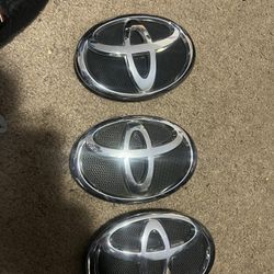 2007 2008 2009 FOR CAMRY FRONT EMBLEM GRILLE/GRILL CHROME BADGE BUMPER NAMEPLATE