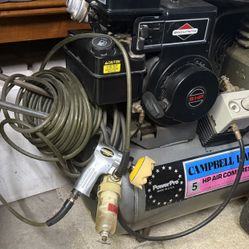 Air Compressor 5 HP 20 Gallon Tank Older Model