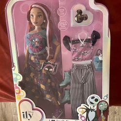 Disney Ily 4EVER I Love Jack & Sally 12 inch Fashion Forward Doll with 2 Gorgeous Fashion Outfits