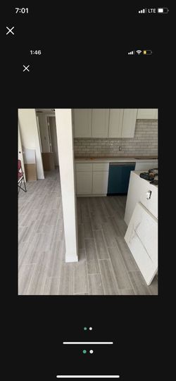 Grey 6 X 24 Tile