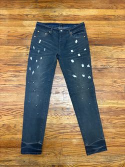 Purple jeans