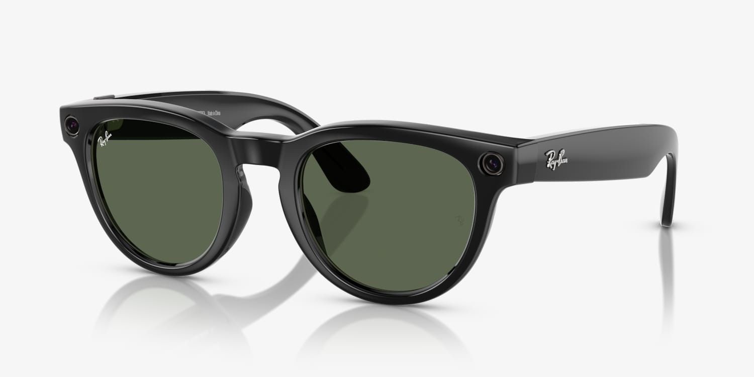 Ray Bands Black Meta
