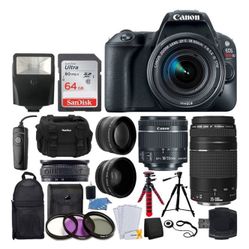 Canon SL2 Full Setup Bundle