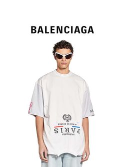 Balenciaga Oversized Upside Down T-Shirt