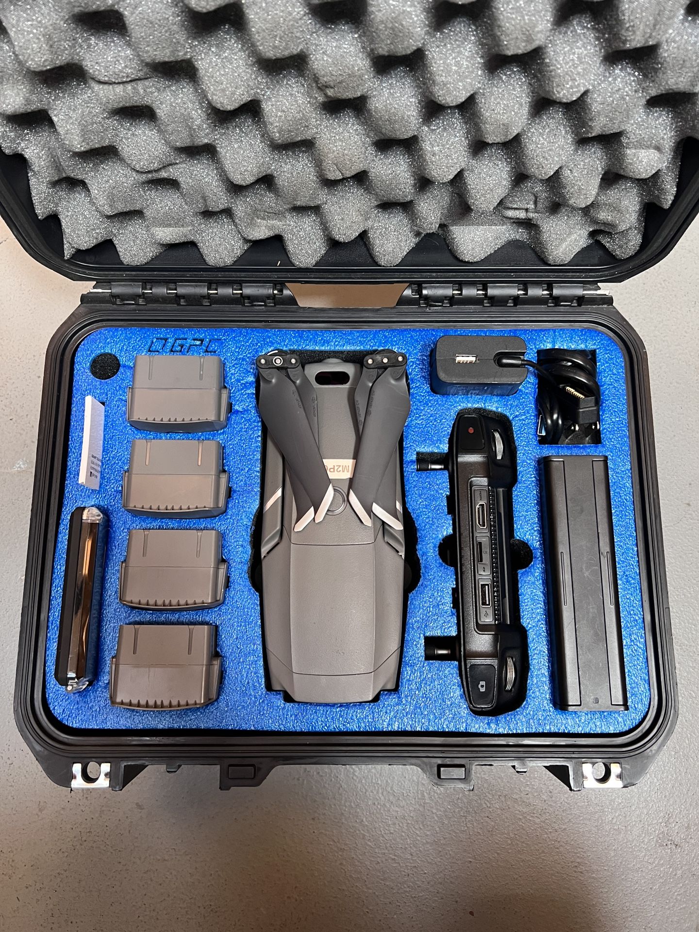 DJI Mavic Pro With Smart Remote GPC Case Batteries