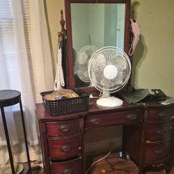 Vanity With Chest of Drawers