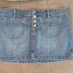 Jean Skirt 