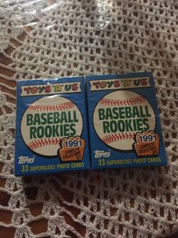 Baseball Rookies Cards 1991
