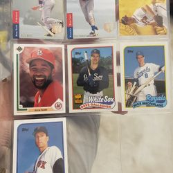 MBL Baseball Cards Lot Of 7