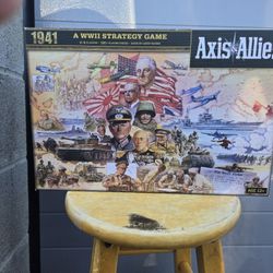 Axis And Allies 1941 Vintage Board Game Complete
