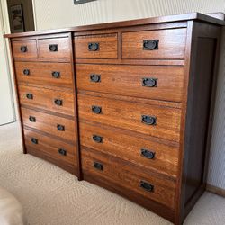 Pending - Mission Style Mule Chest & Nightstand 