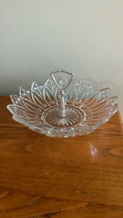 Beautiful Glass Serving Piece