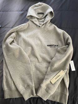 Fear Of God Essentials Grey Hoodie
