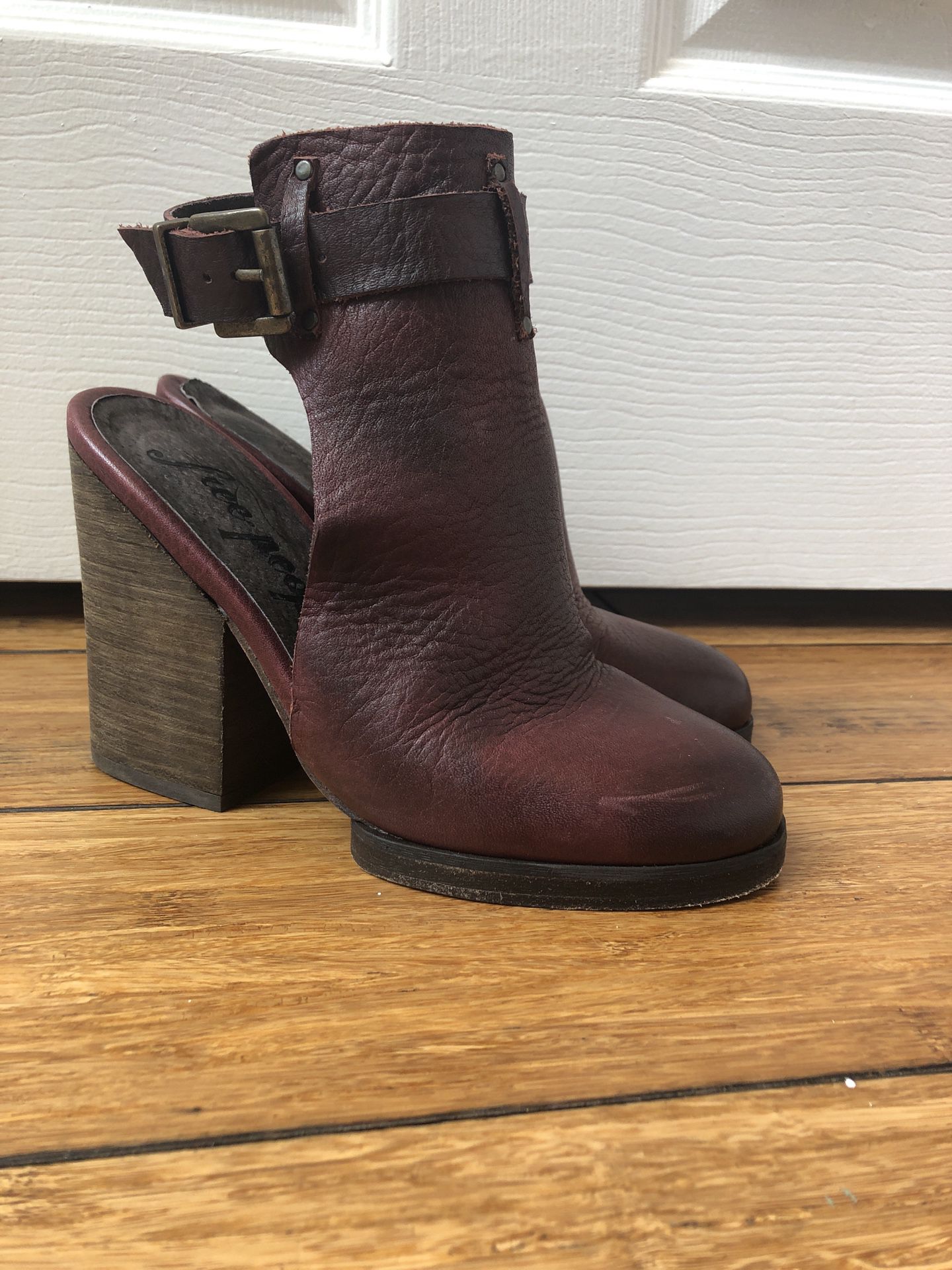 Free People leather boots