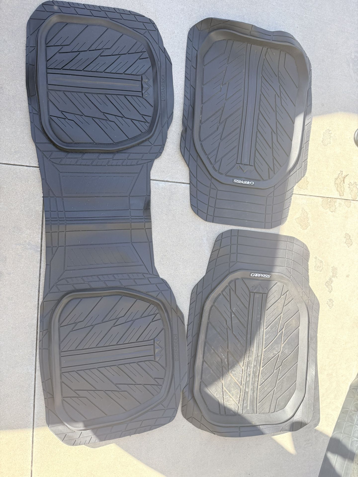 Universal Floor mats withTrunk Cargo Liner