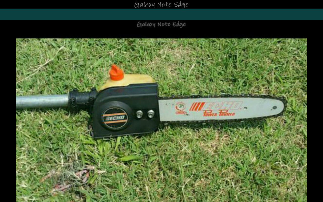 Echo Pole chainsaw Attachment or Power Pruner