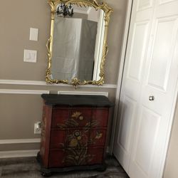Very Gorgeous  Entry console With Mirror 