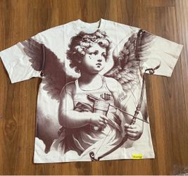 Awful lot of Cough syrup Baby angel tattoo (Tan)