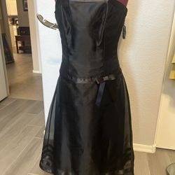 Black Cocktail Dress - New - Size 6
