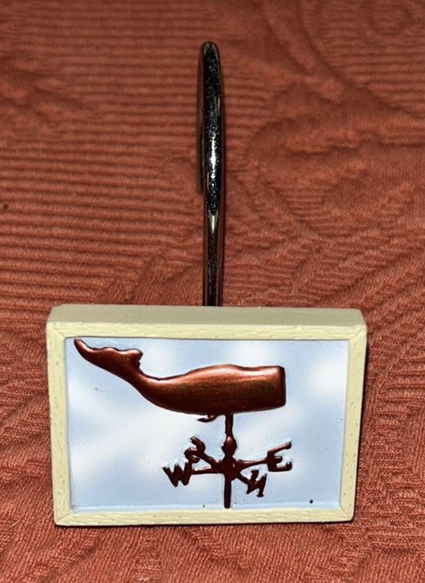 Jubilee: Seaport Whale Weathervane Shower Hooks (12)