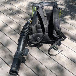 Ryobi 40V 625 CFM Backpack Blower *Batteries Not Included*