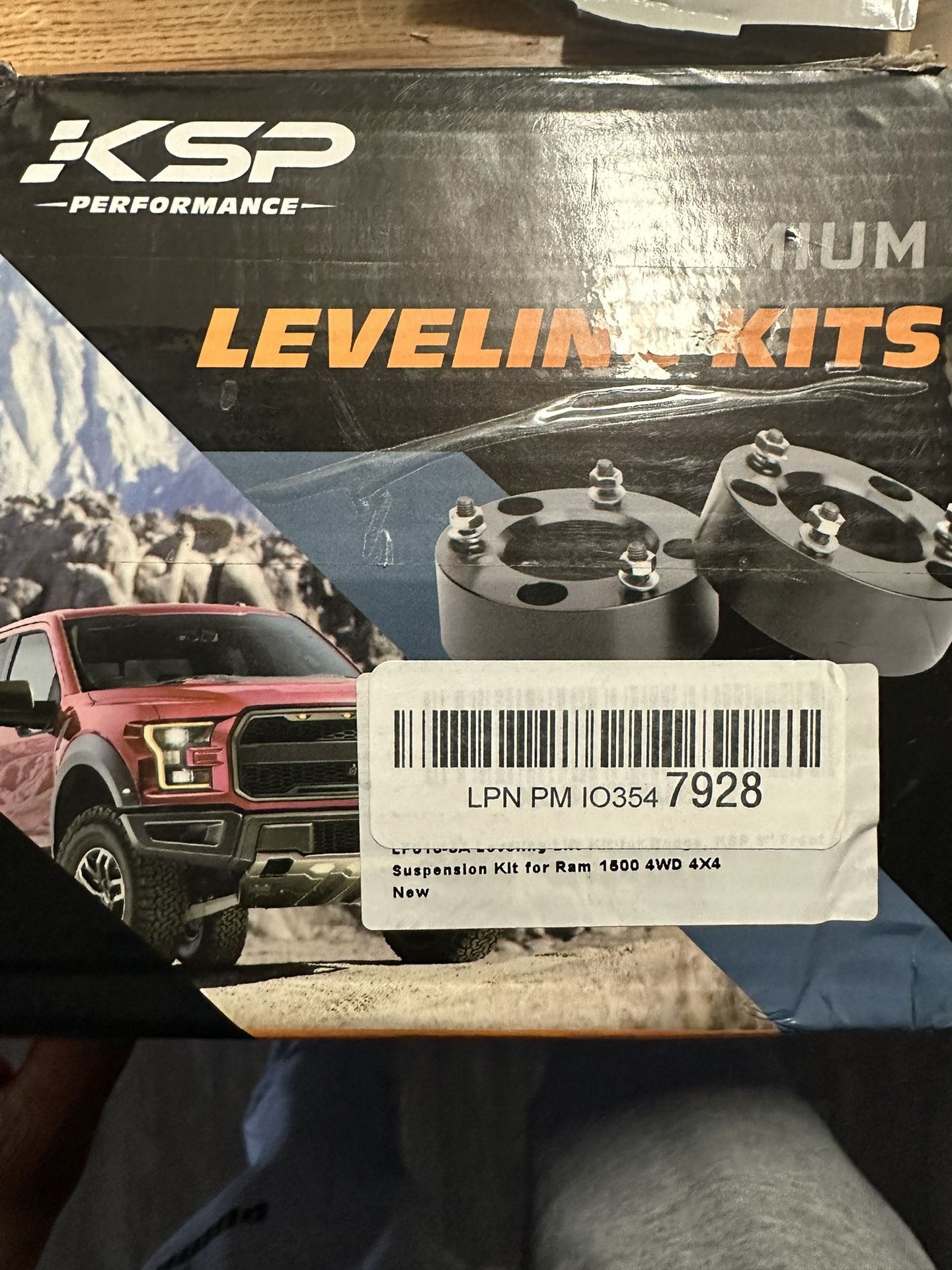 ksp performance leveling Kits Supension kit Ram 1500 4wd 4x4