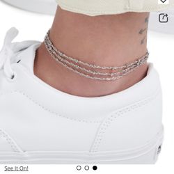 Silver Anklets