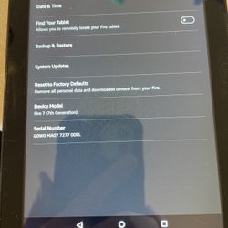 Amazon Fire  7  Tablet