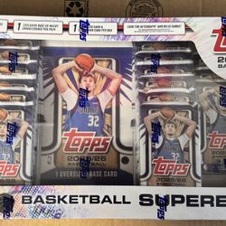2025 TOPPS FLAGSHIP COLLECTION BASKETBALL SEALED BOX COSTCO