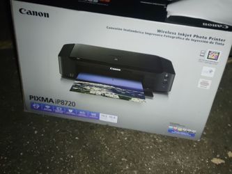 Canon Pixma ip8720 wireless inlet photo printer