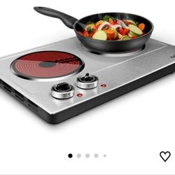 Electric hot plate for cooking