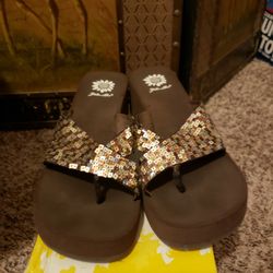 Yellow Box Sandals