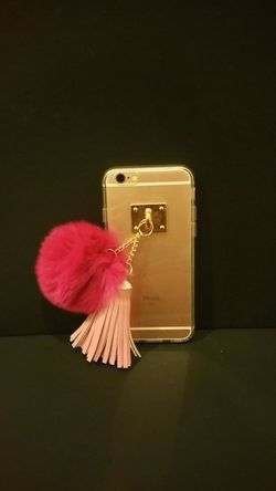 Hot pink cluster case for iphone 6, S, 6+, 6S+