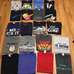 20 Men’s Shirts Size Large All 45