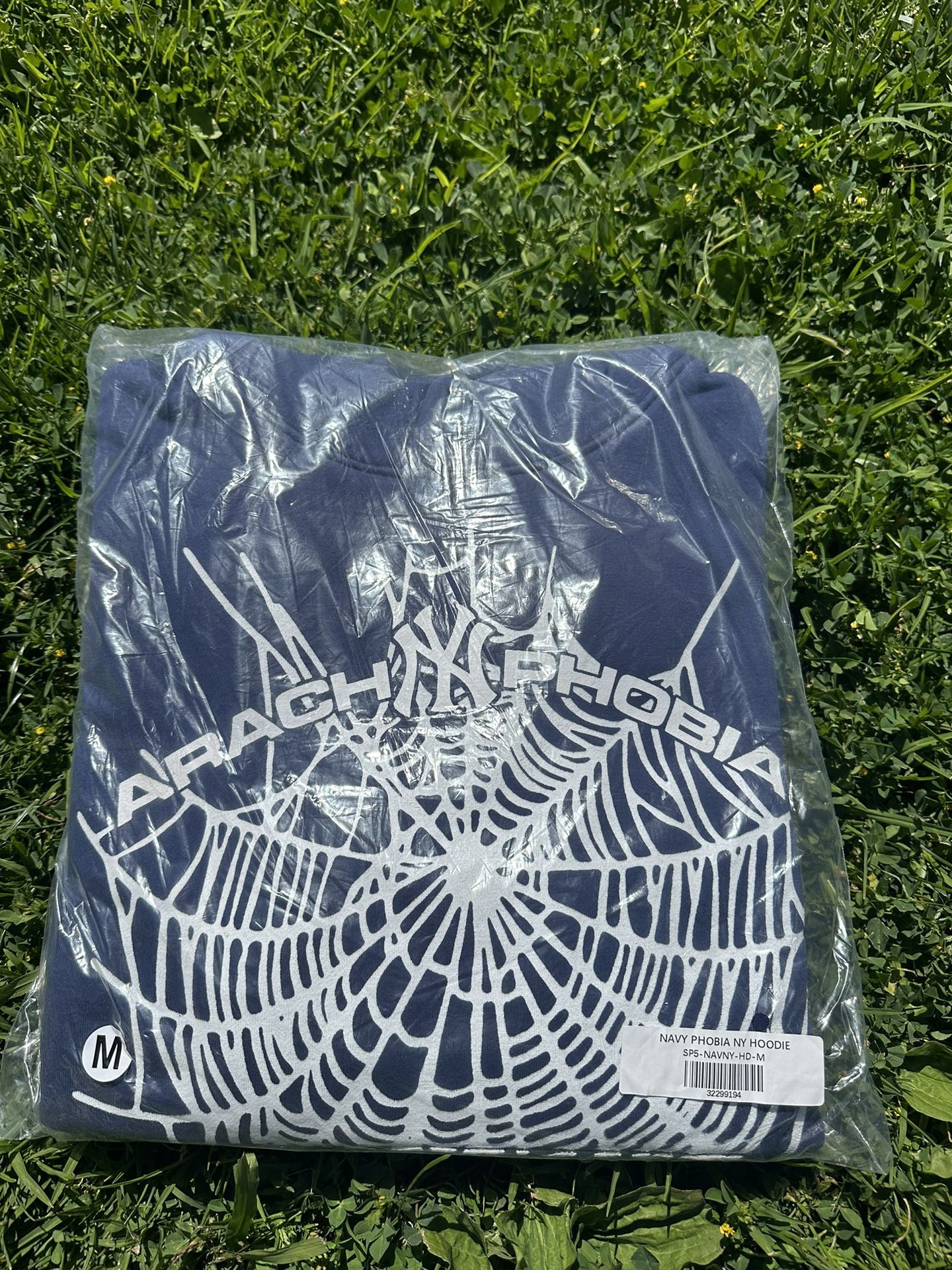 Spider Hoodie Navy Yankee