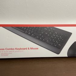 Lenovo 510 - Wireless Keyboard & Mouse Combo