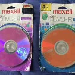 Brand New Maxell - DVD + R - High Capacity Disc - 4.7 GB - 16 X Speed - 120 Minutes 