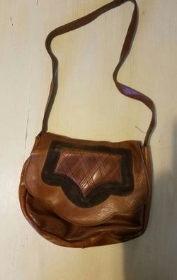 Leather vintage handbags