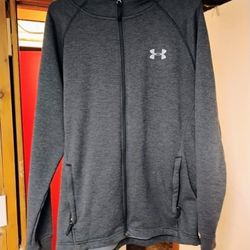 Men's Under Armour ColdGear Tech Terry Full-Zip Hoodie - Large (NWOT)