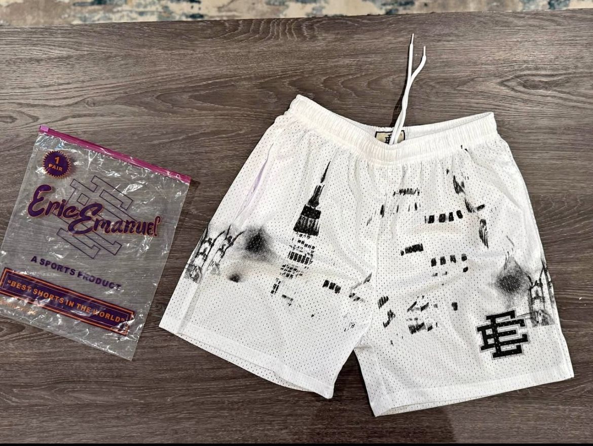 White EE Shorts