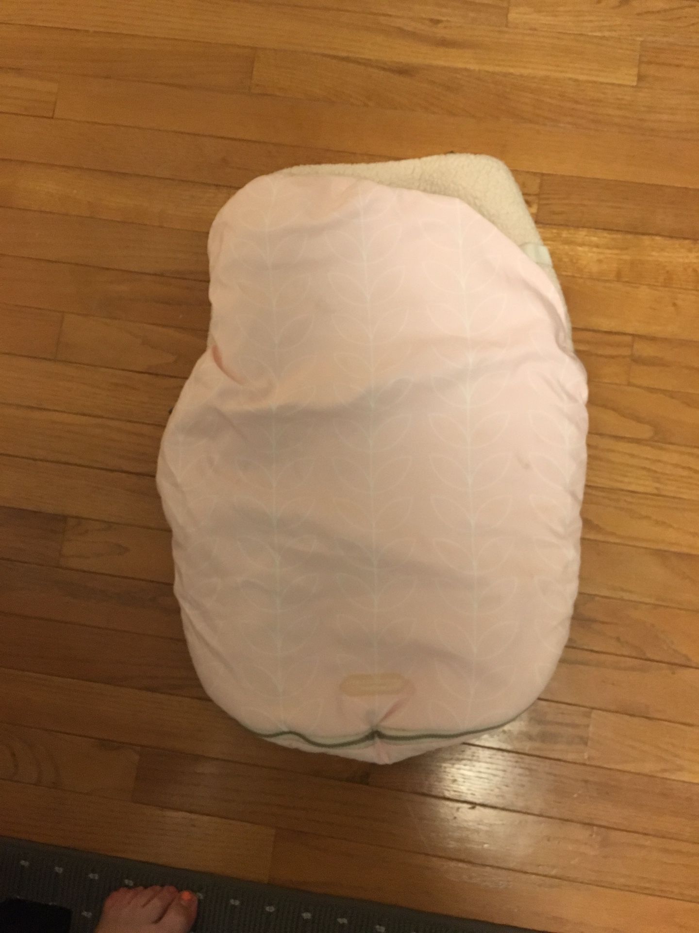 Light pink car seat cover