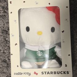 Hello Kitty Starbucks Barista Plush