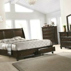 Queen Storage Bed