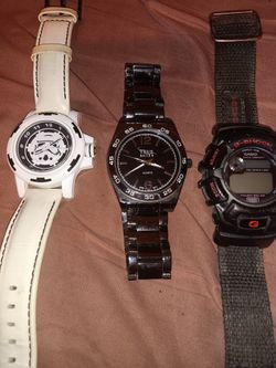 G shock star wars Storm trooper true nation watch  set of 3