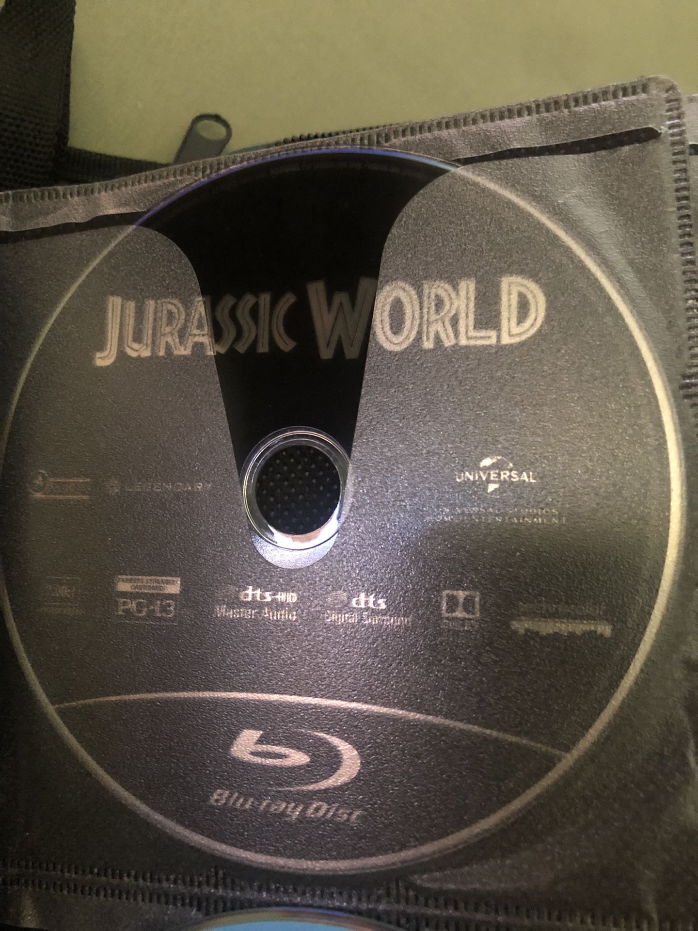 Jurassic World Blu-ray