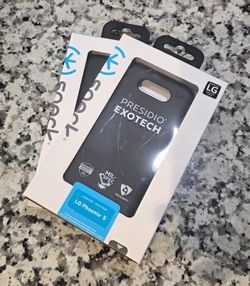 Speck Presidio Exotech Case for LG Phoenix 5 Black New