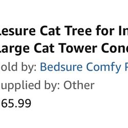 Cat Tree Not Used 